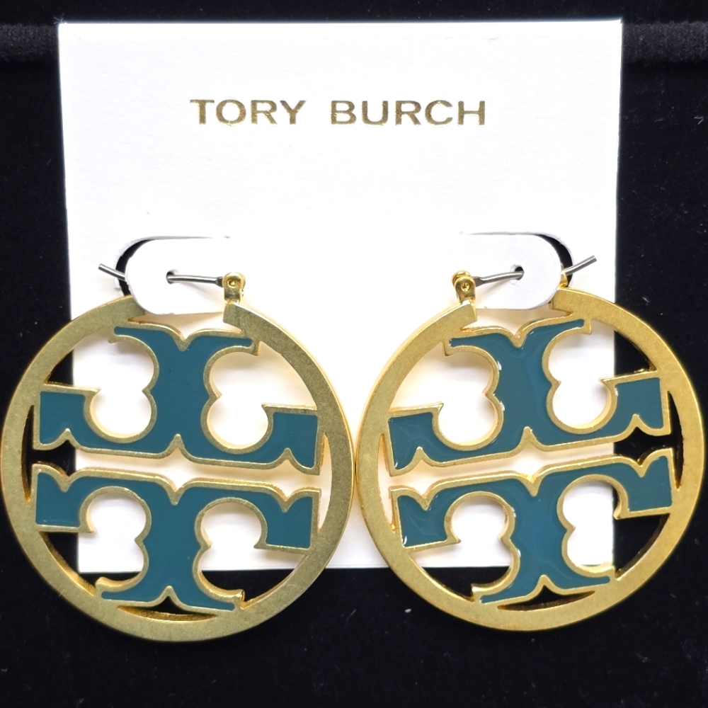 Tory Burch Miller Hoop Earrings